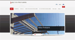 Desktop Screenshot of biltonprefabrik.com